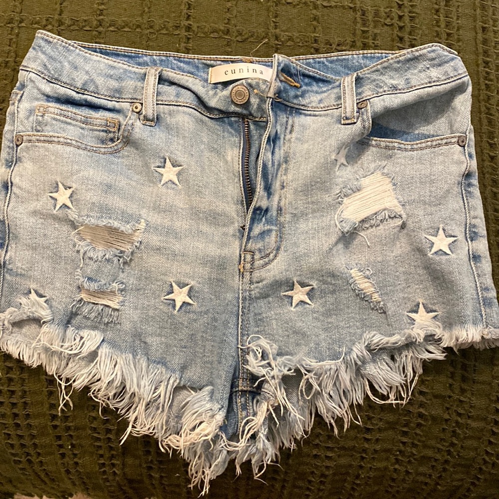 Star Jean shorts